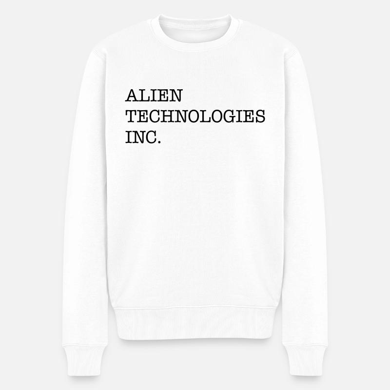 AlienTechnologyInc 2 - Men's Premium Organic Jumper - white