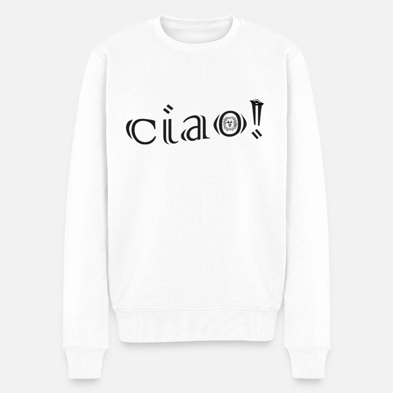 CIAO - Pull Premium bio Homme - blanc