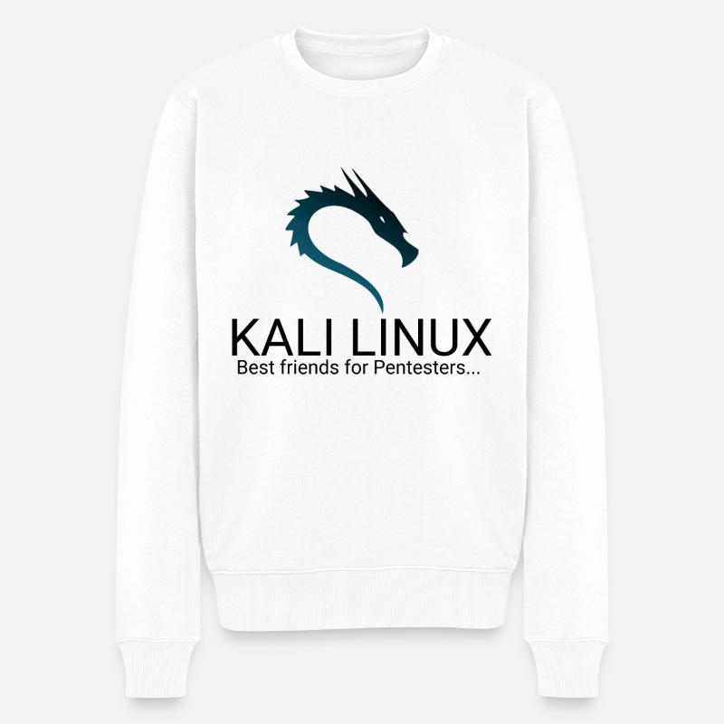 Kali Linux - Pull Premium bio Homme - blanc