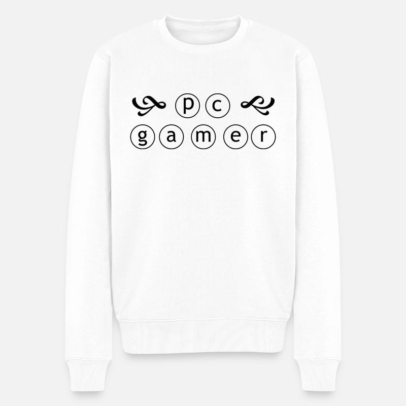 Jeu PC de jeu - Pull Premium bio Homme - blanc