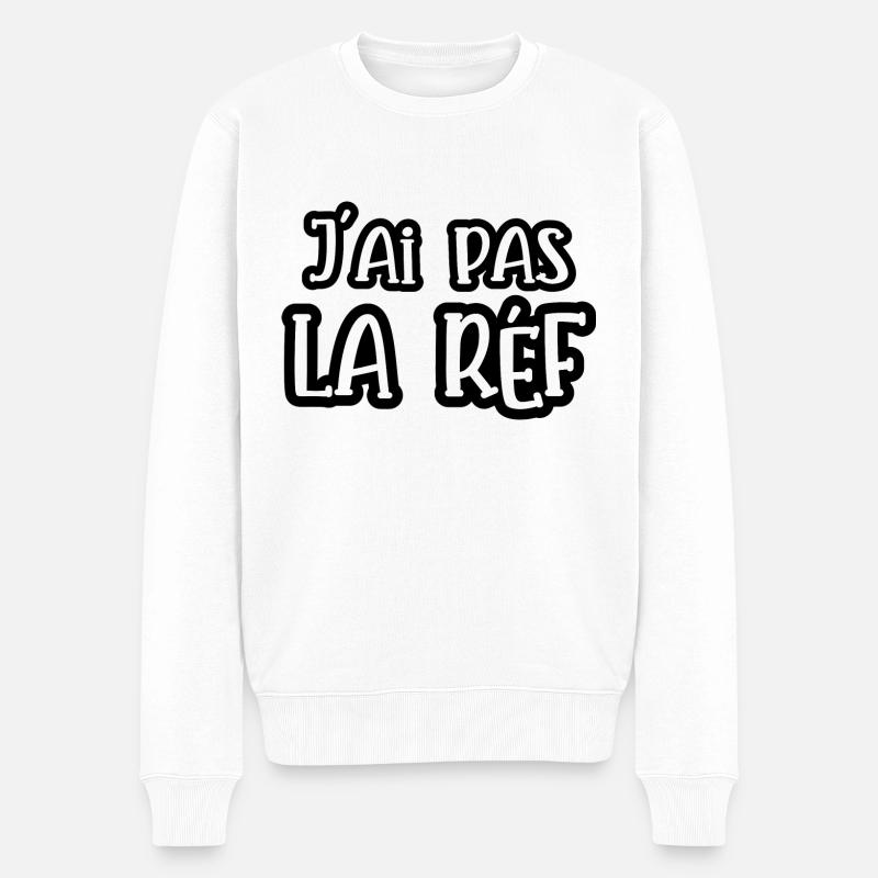 j'ai pas la réf - Pull Premium bio Homme - blanc