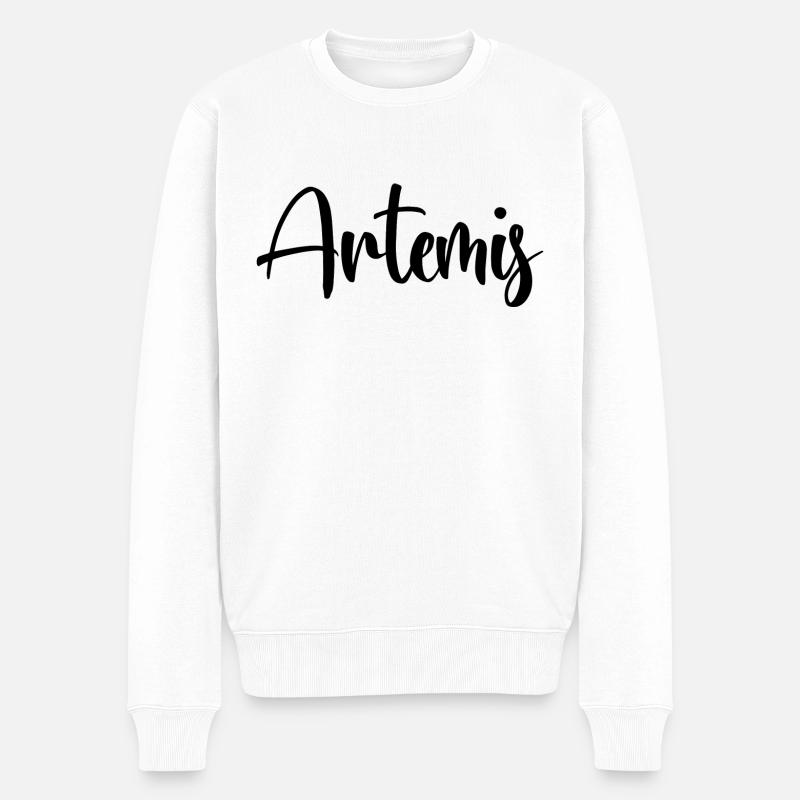 Nom - Artemis - Pull Premium bio Homme - blanc