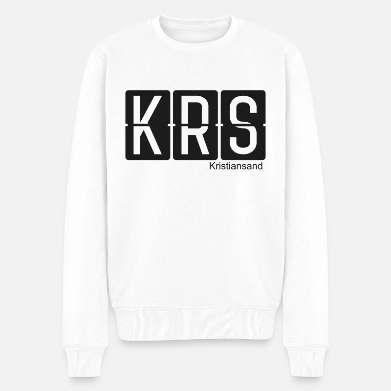 Kristiansand - Pull Premium bio Homme - blanc