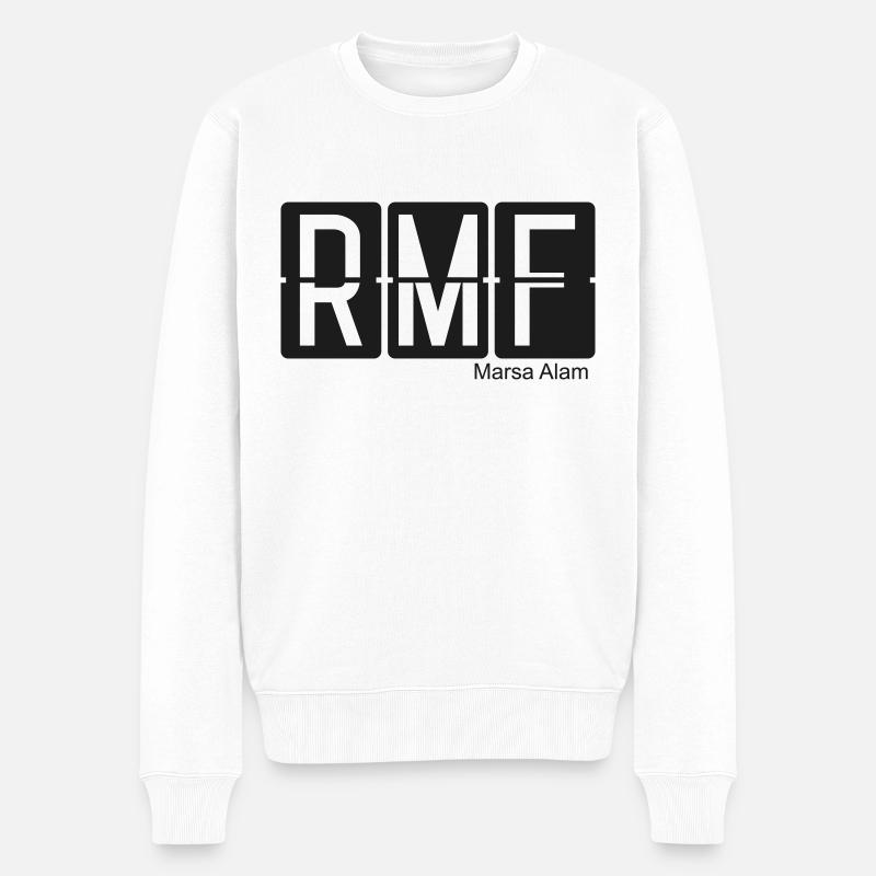 Marsa Alam - Männer Premium Bio Pullover - Weiß