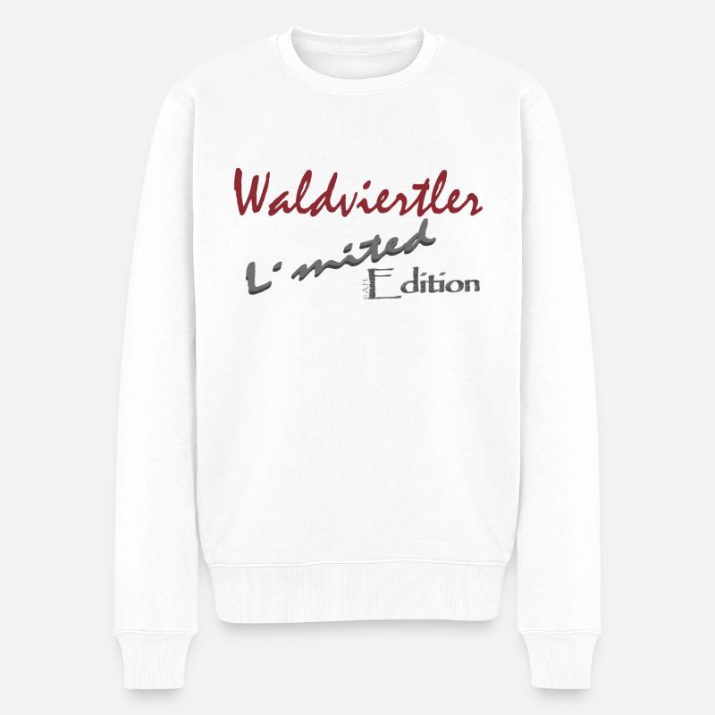 Waldviertler Édition Limitée - Pull Premium bio Homme - blanc