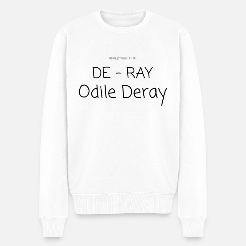 Odile Deray - Pull Premium bio Homme - blanc