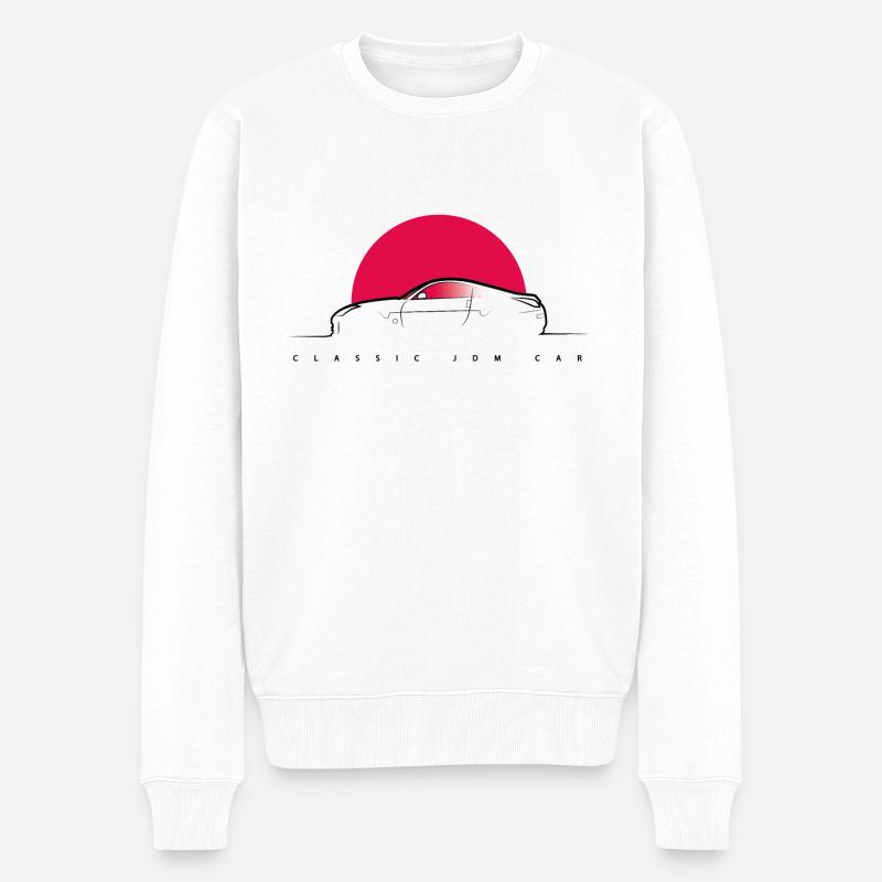 350Z Sun - Pull Premium bio Homme - blanc