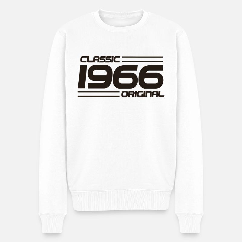 Classique 1966 original - Pull Premium bio Homme - blanc