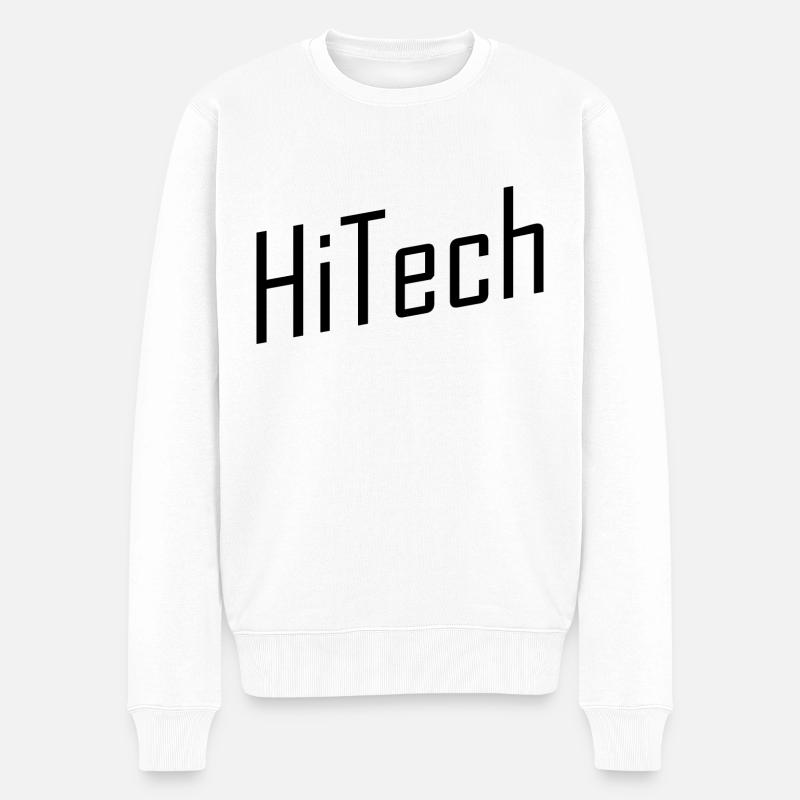 HiTech - Pull Premium bio Homme - blanc