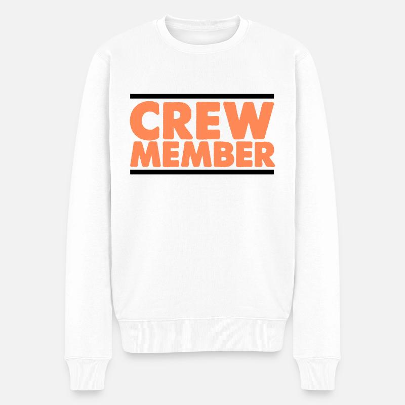 Membre d’équipage - Pull Premium bio Homme - blanc