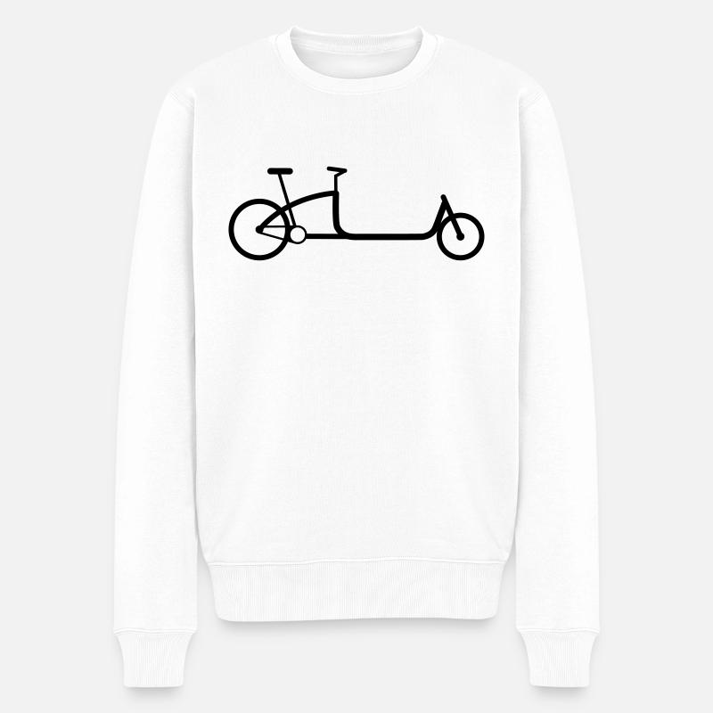 La grande roue de chargement - Pull Premium bio Homme - blanc