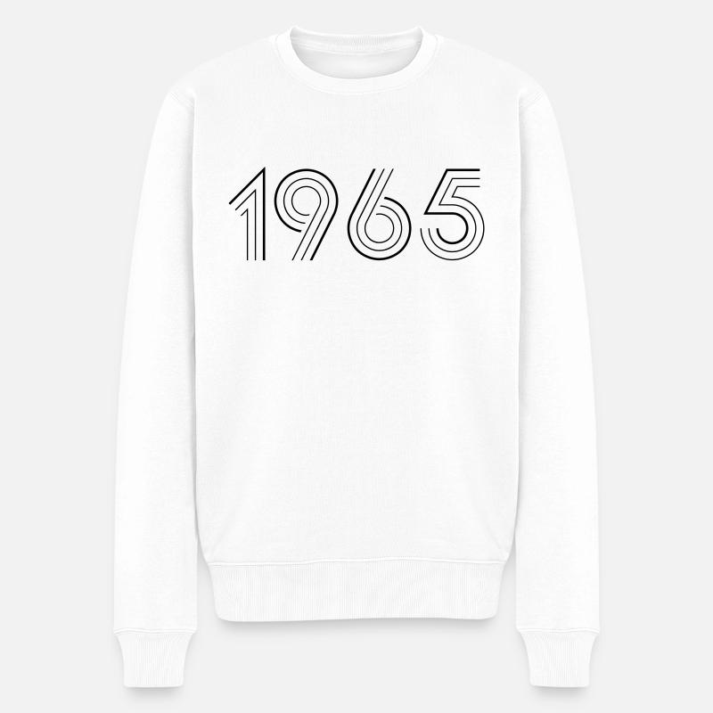 1965 - Pull Premium bio Homme - blanc