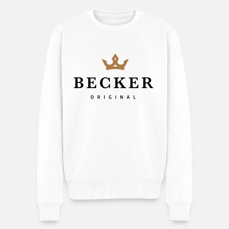 Becker - Pull Premium bio Homme - blanc
