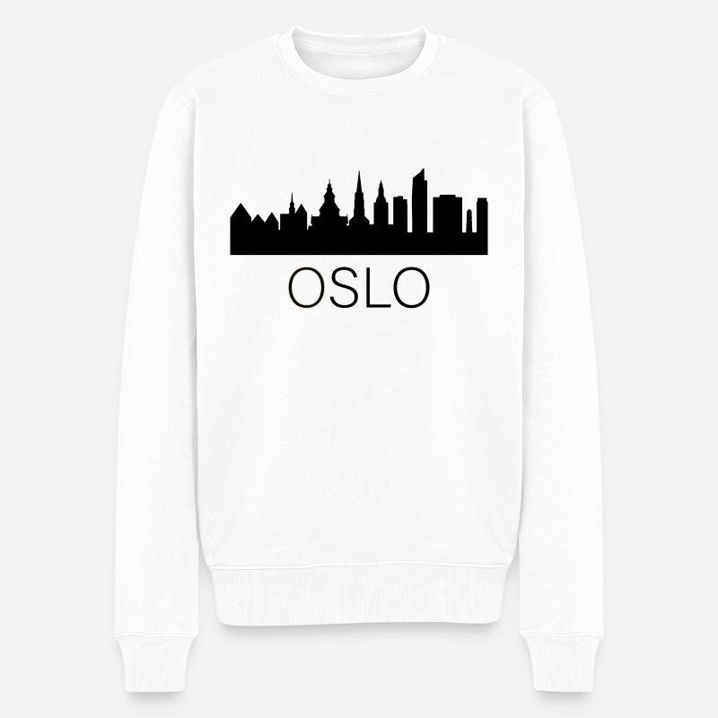Oslo - Pull Premium bio Homme - blanc