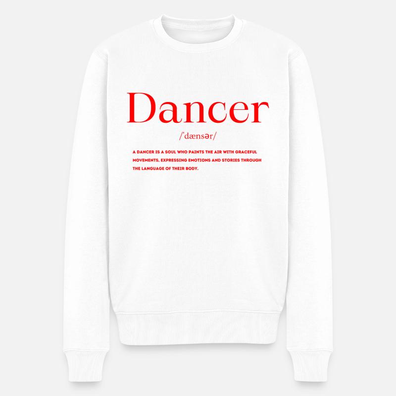 Définition du danseur - Pull Premium bio Homme - blanc
