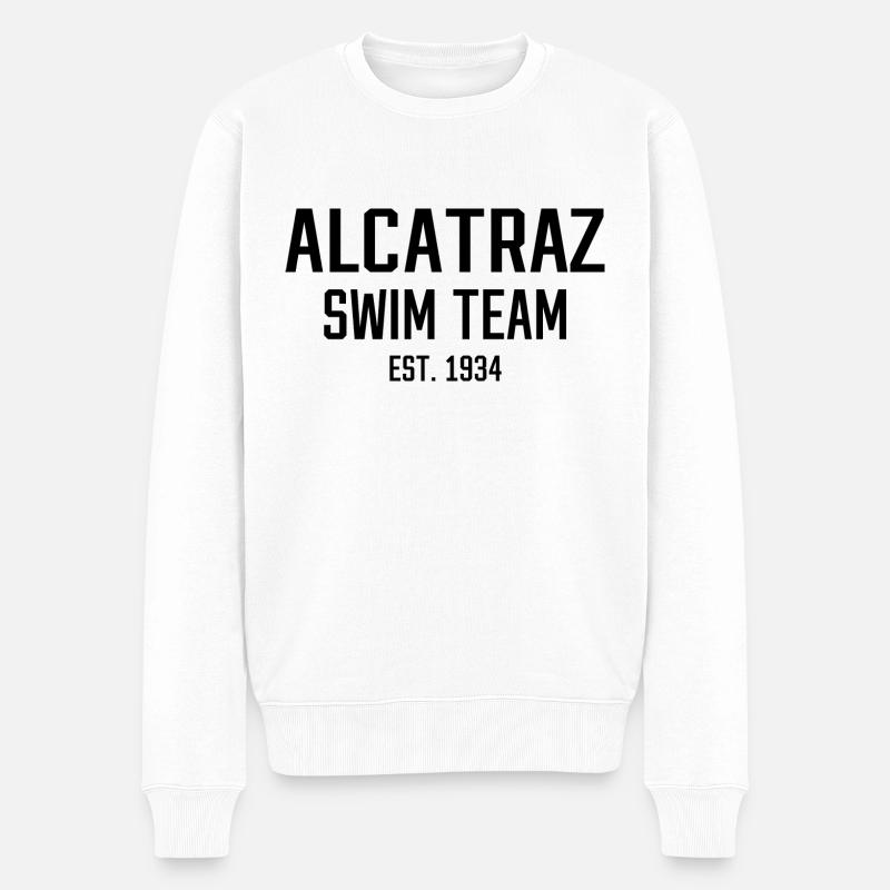 Triathlon Natation Bike Run Marathon - Pull Premium bio Homme - blanc