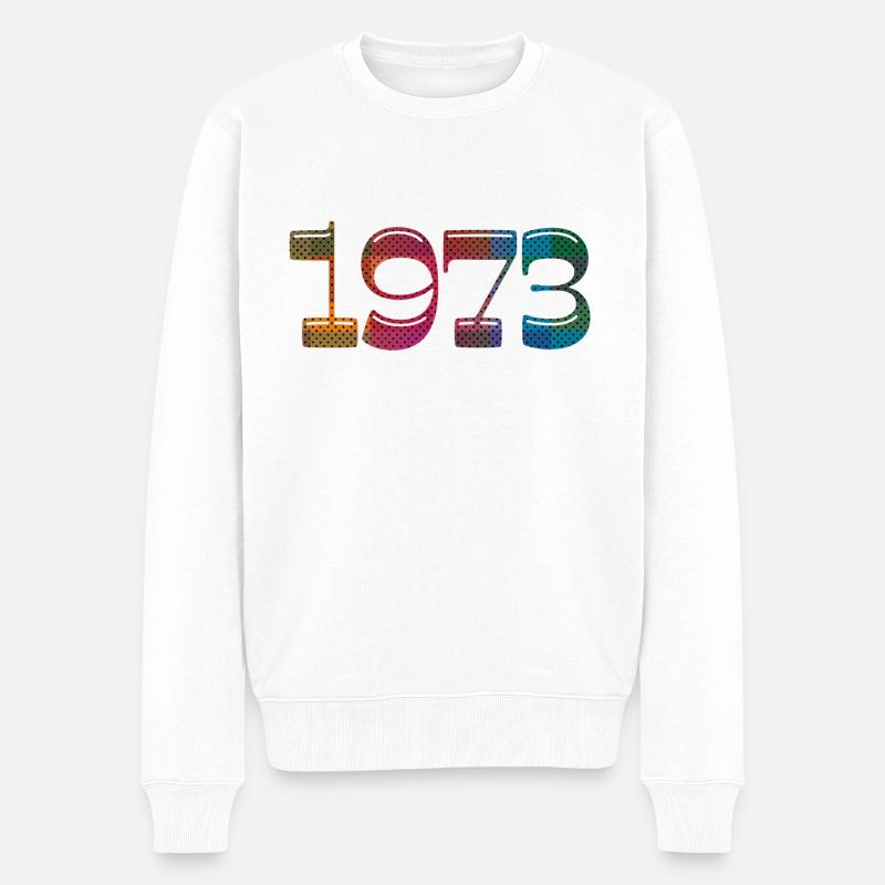 Millésime 1973 - Pull Premium bio Homme - blanc