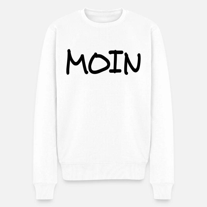 Bonjour - Pull Premium bio Homme - blanc