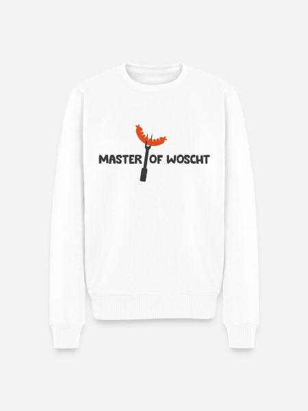 Würstchen - Männer Premium Bio Pullover - Weiß