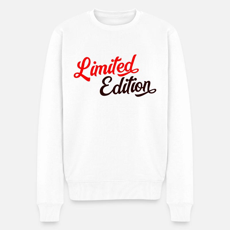 Édition limitée - Pull Premium bio Homme - blanc