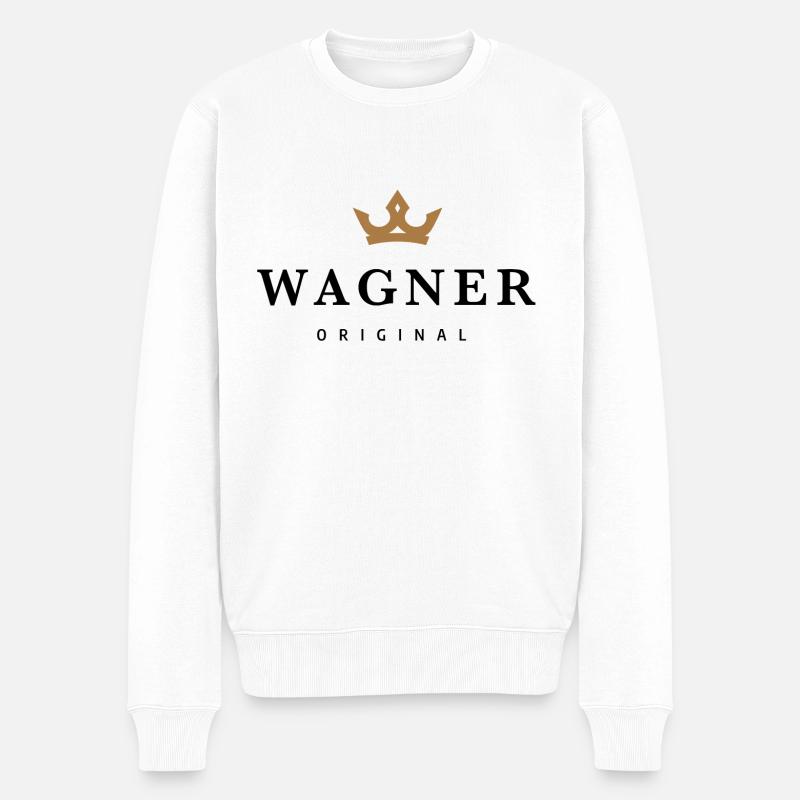 Wainwright - Pull Premium bio Homme - blanc
