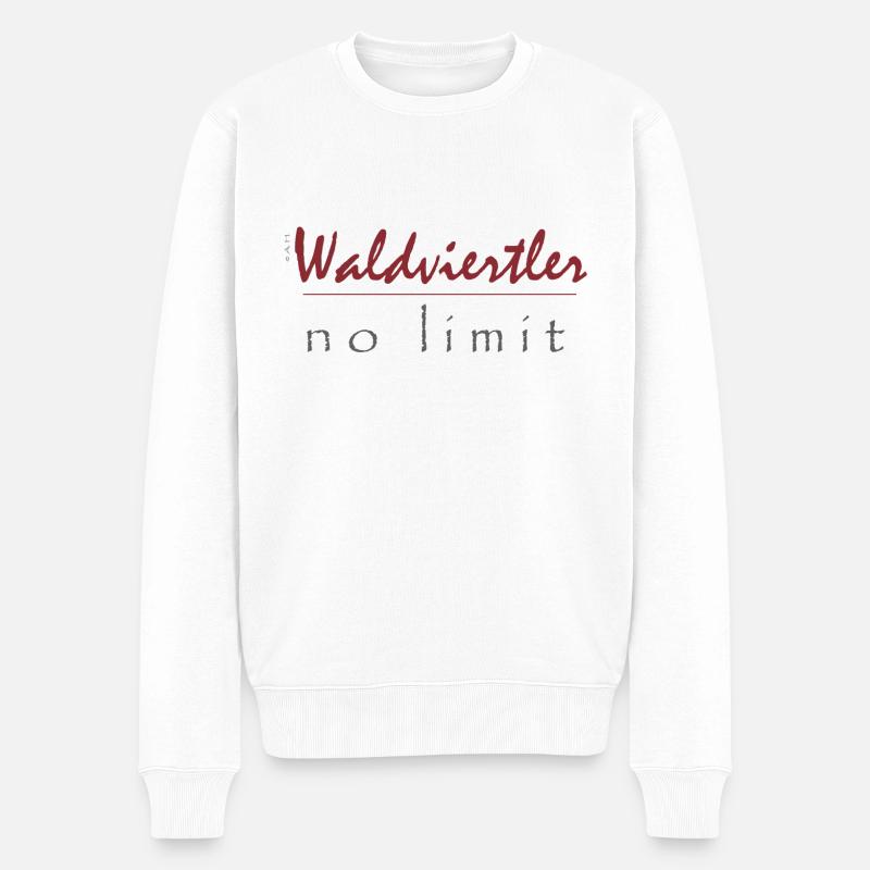 Waldviertler 19 - Männer Premium Bio Pullover - Weiß