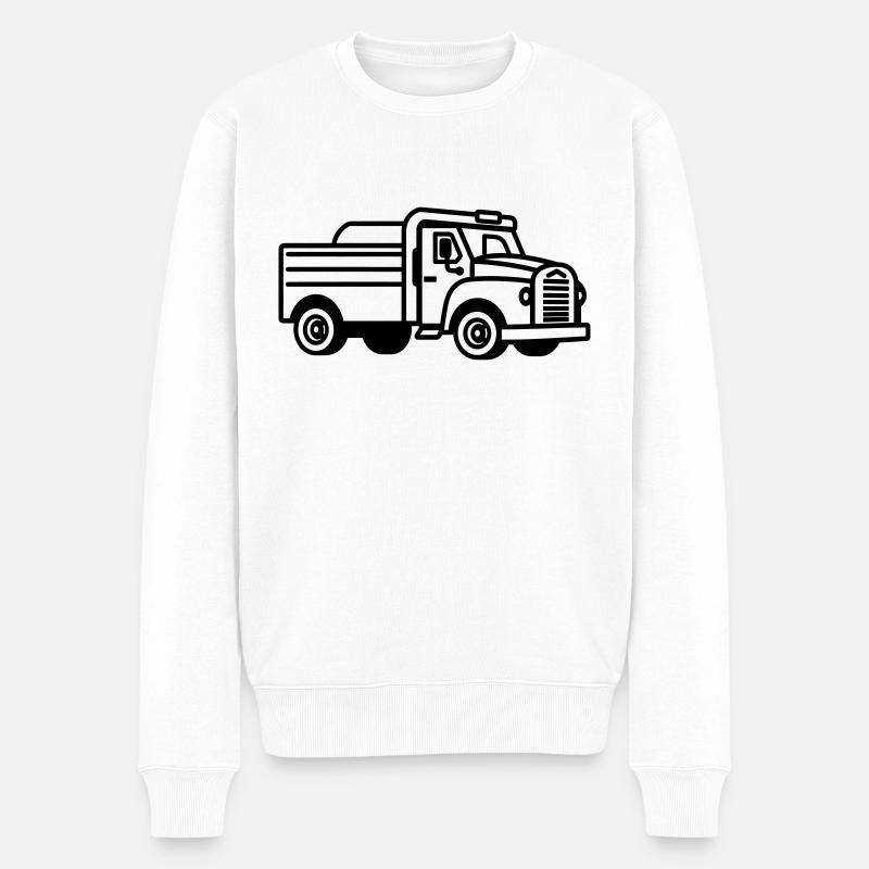 Camion - Pull Premium bio Homme - blanc