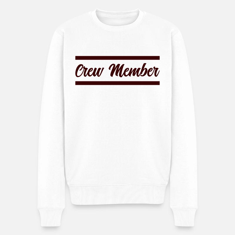Membre d’équipage - Pull Premium bio Homme - blanc