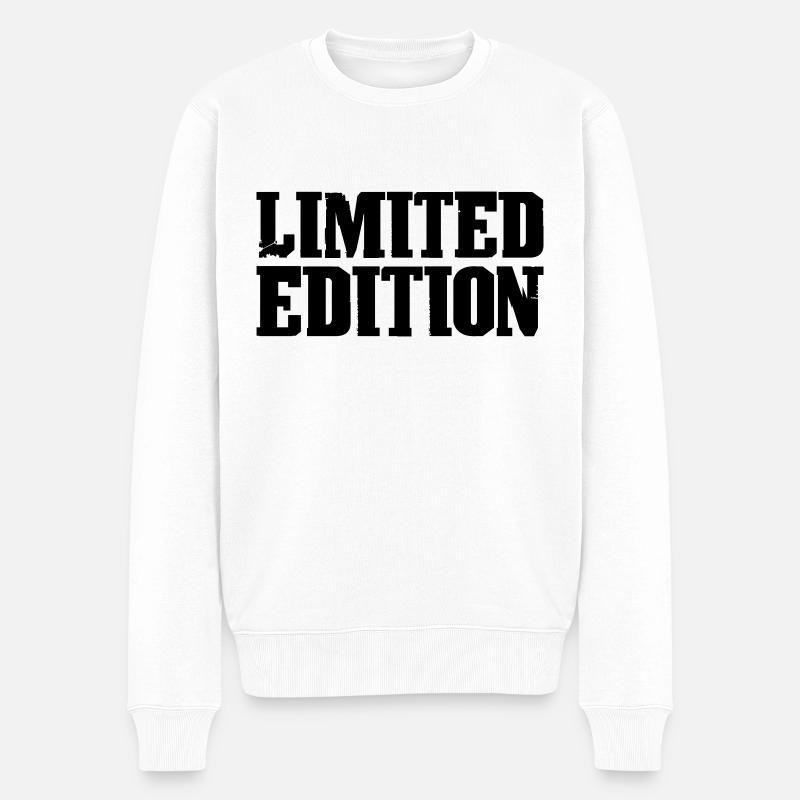 Édition limitée - Pull Premium bio Homme - blanc