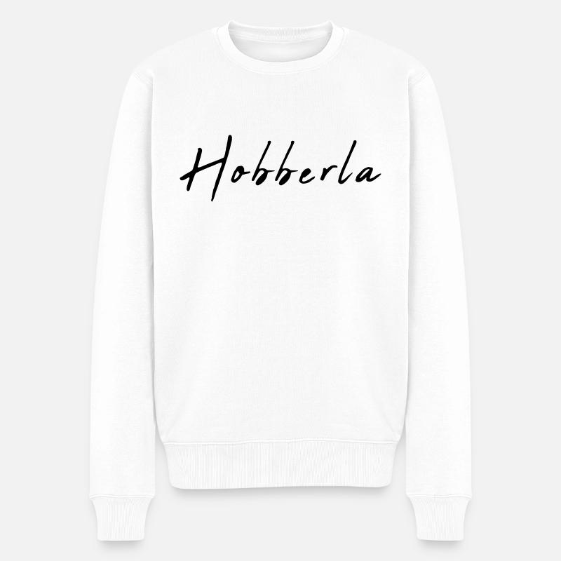 Hobberla 1 - Pull Premium bio Homme - blanc