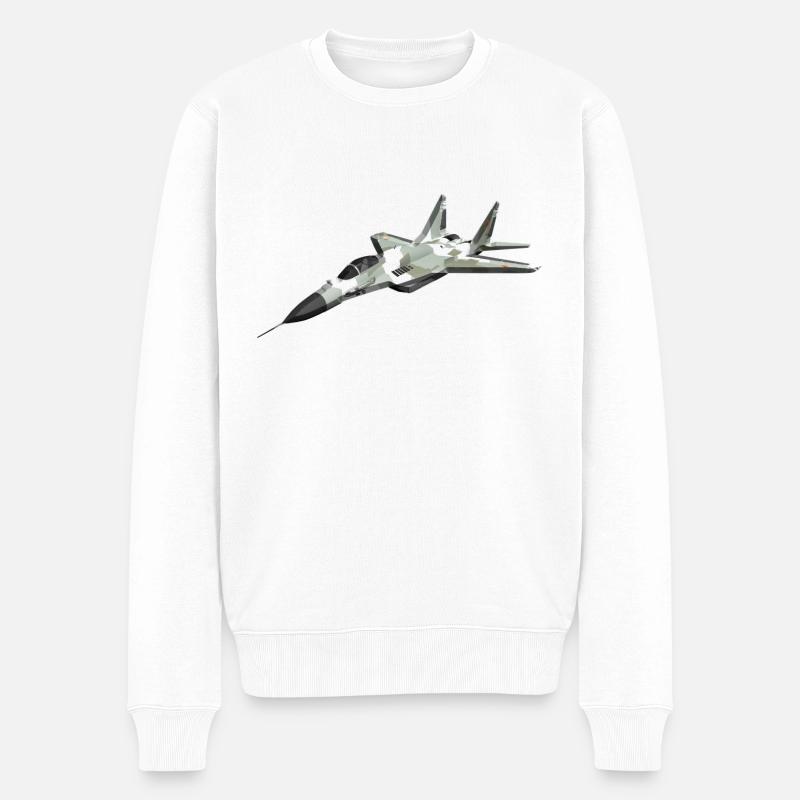 Mig29 - Pull Premium bio Homme - blanc