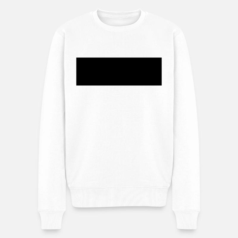 trippy - Männer Premium Bio Pullover - Weiß