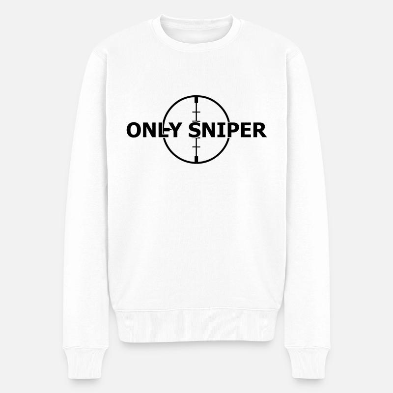 Game Gaming PC - Männer Premium Bio Pullover - Weiß