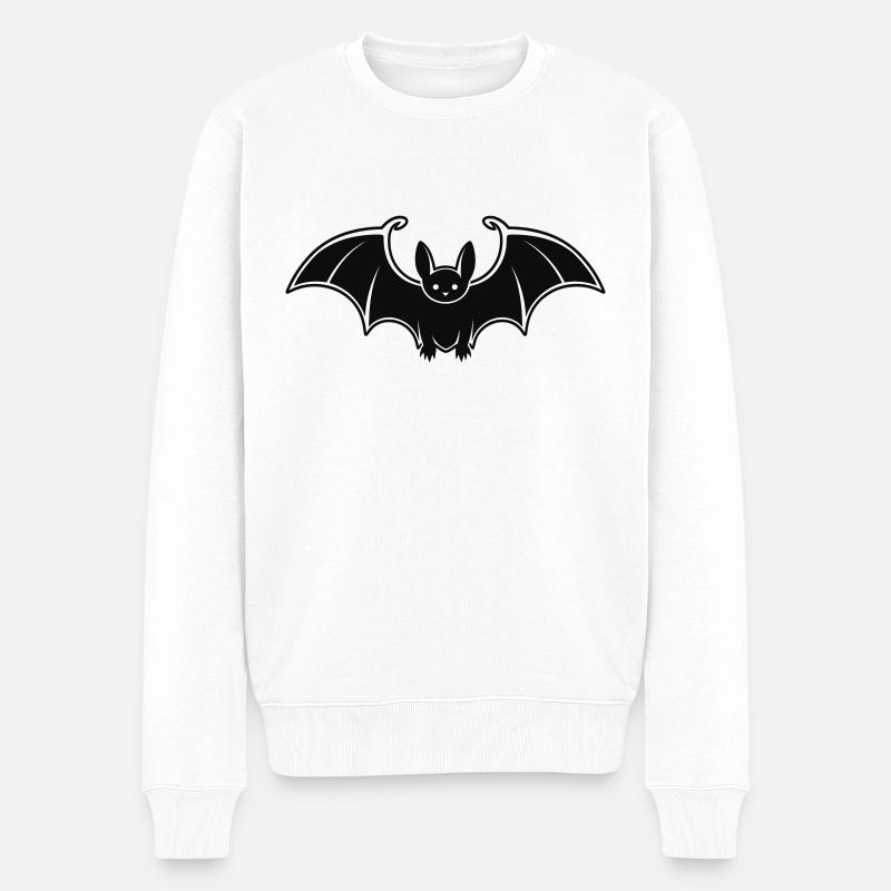 Schläger - Männer Premium Bio Pullover - Weiß