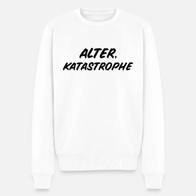 Paintball Airsoft - Männer Premium Bio Pullover - Weiß