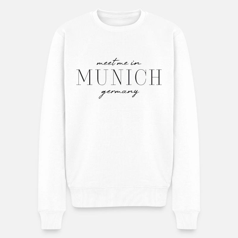 Munich Style T-Shirt - Pull Premium bio Homme - blanc