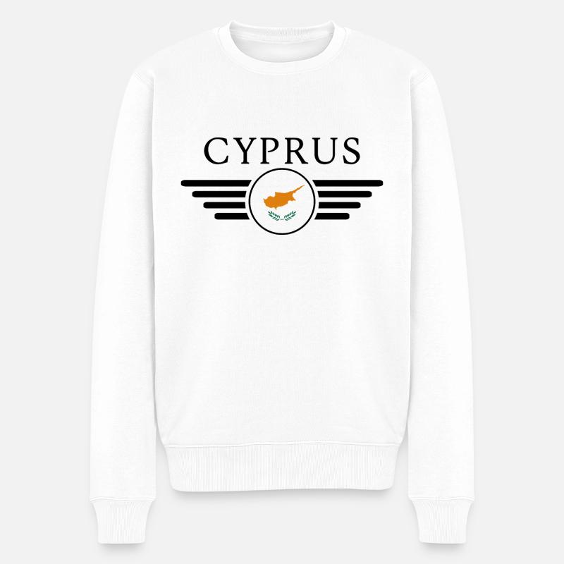 T-shirt de style chypriote - Pull Premium bio Homme - blanc