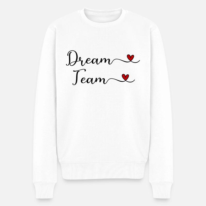 Équipe de rêve - Pull Premium bio Homme - blanc