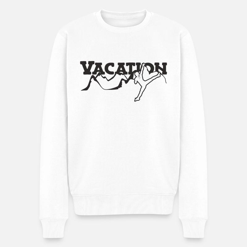 Bloc - Pull Premium bio Homme - blanc