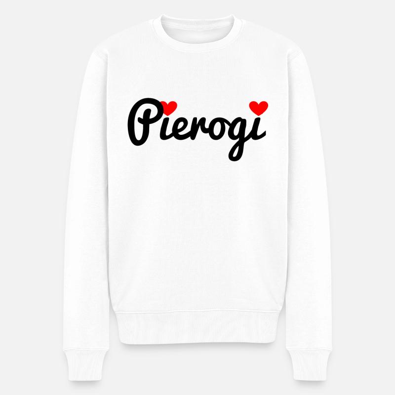 Pierogi - Pull Premium bio Homme - blanc