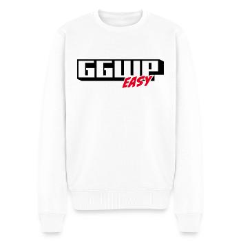 GG WP EASY - Men's Premium Organic Jumper - white - Front - Thijin (182cm)