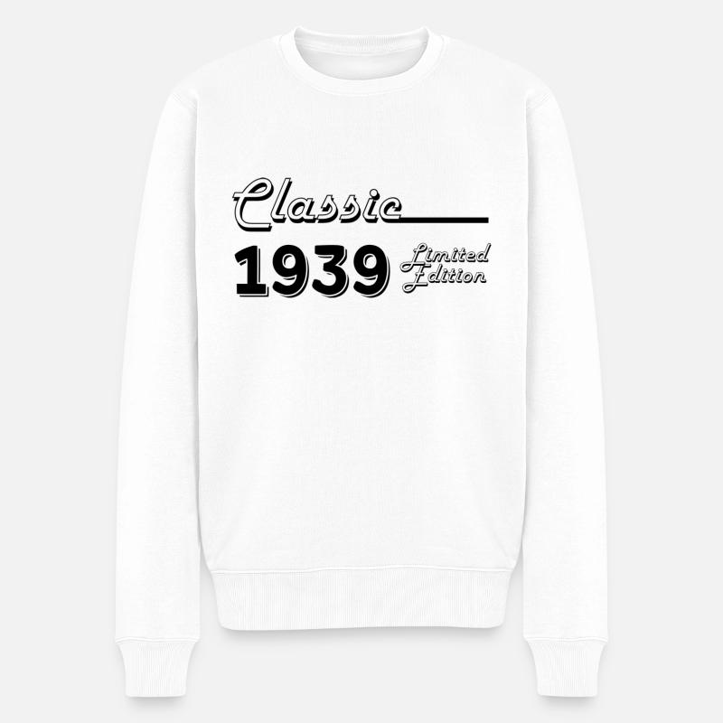 Classic 1939 édition limitée - Pull Premium bio Homme - blanc