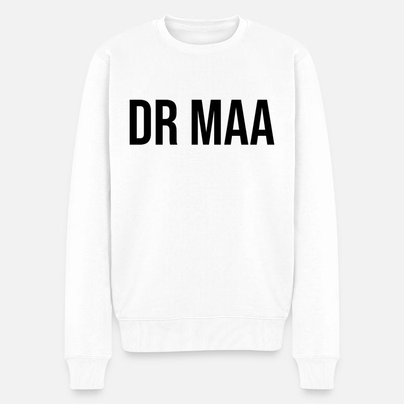 Erzgebirge Der Mann - Männer Premium Bio Pullover - Weiß