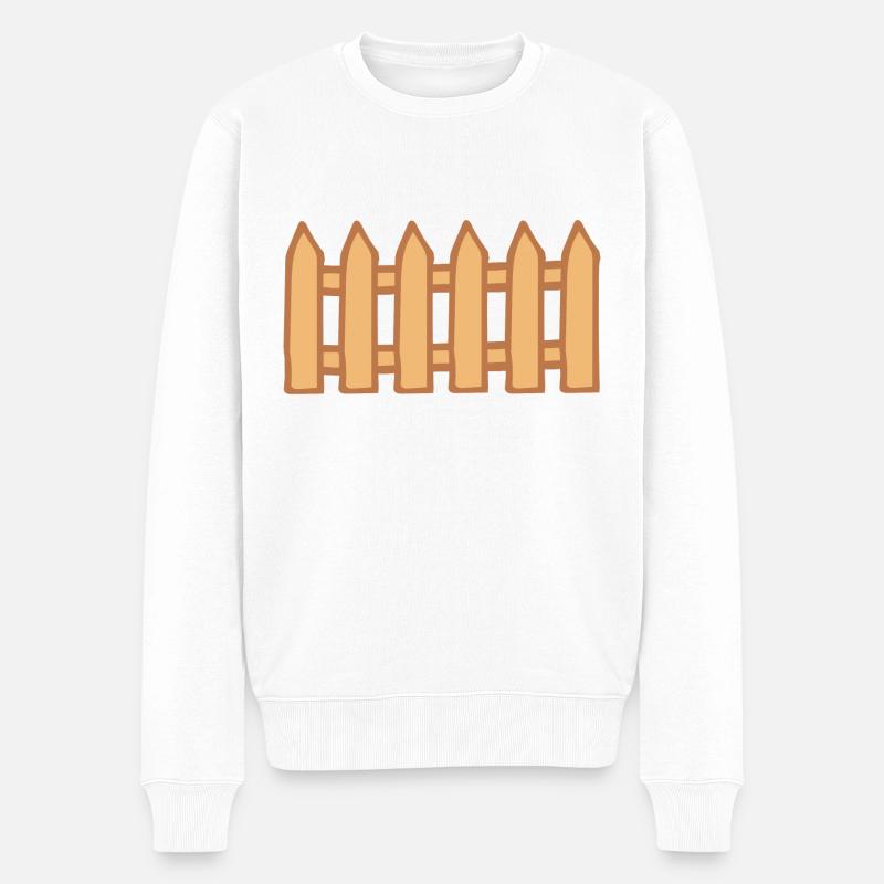 Clôture - Pull Premium bio Homme - blanc