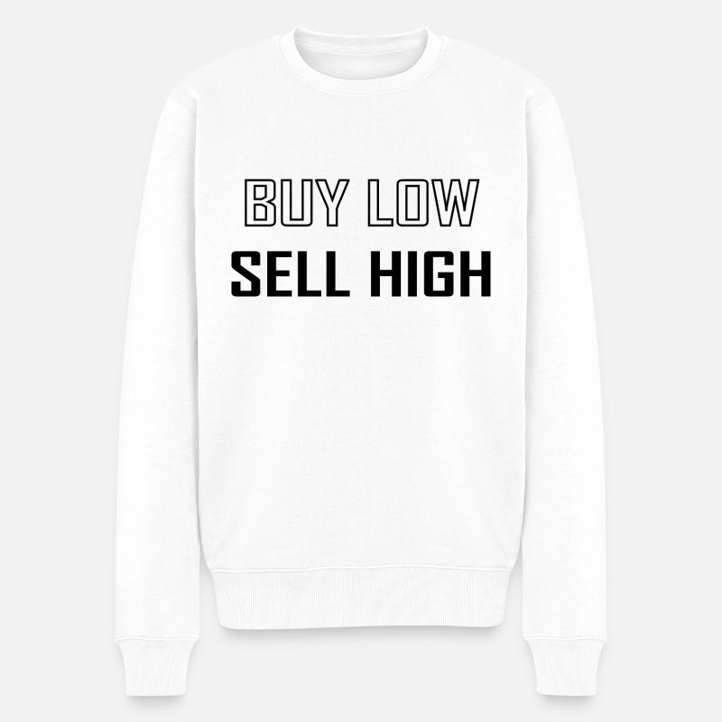Bitcoin Trading Crypto Stocks - Pull Premium bio Homme - blanc