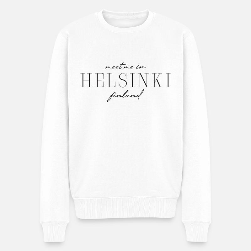 Helsinki Style Design T-Shirt - Pull Premium bio Homme - blanc