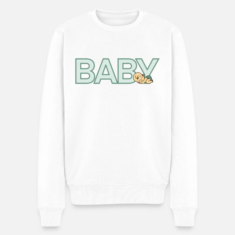 Bébé - Pull Premium bio Homme - blanc