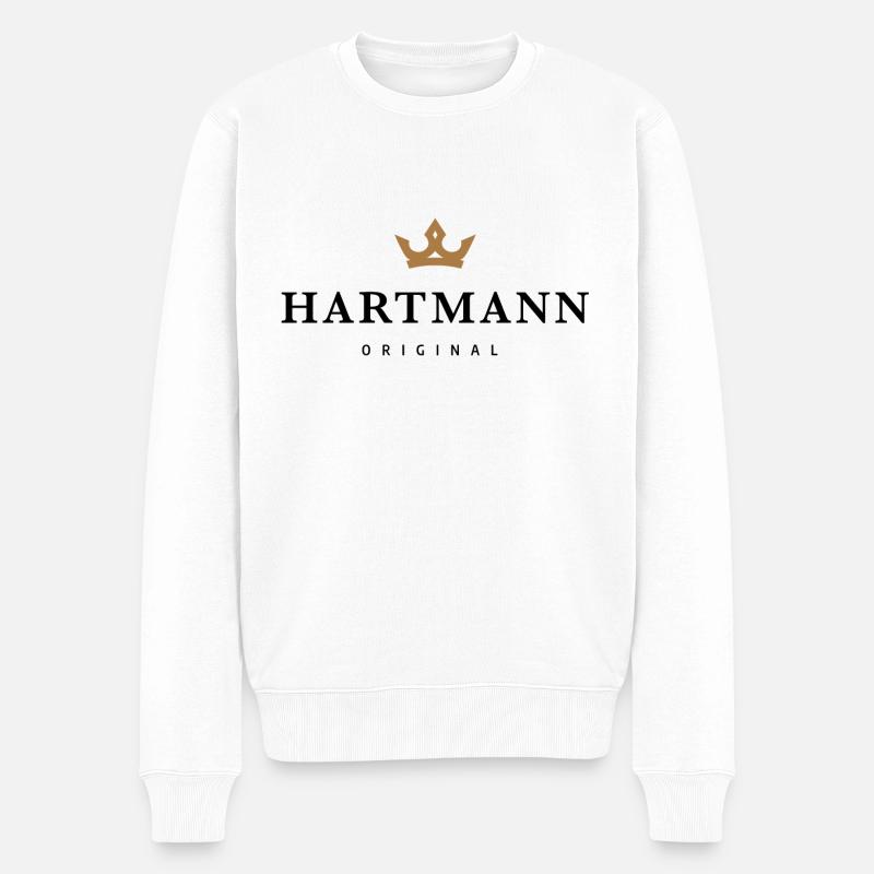 Hartmann - Männer Premium Bio Pullover - Weiß