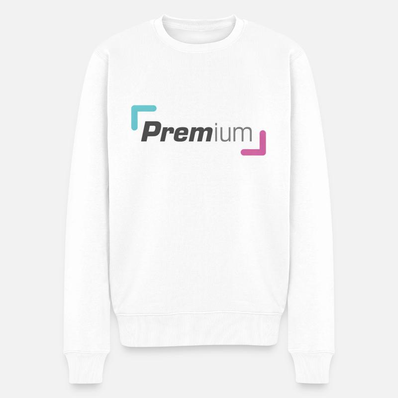 Tout simplement Premium - Pull Premium bio Homme - blanc