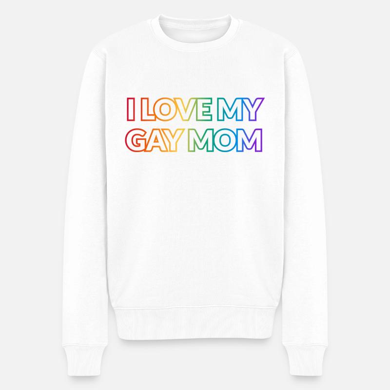 J’aime ma mère gay - Pull Premium bio Homme - blanc